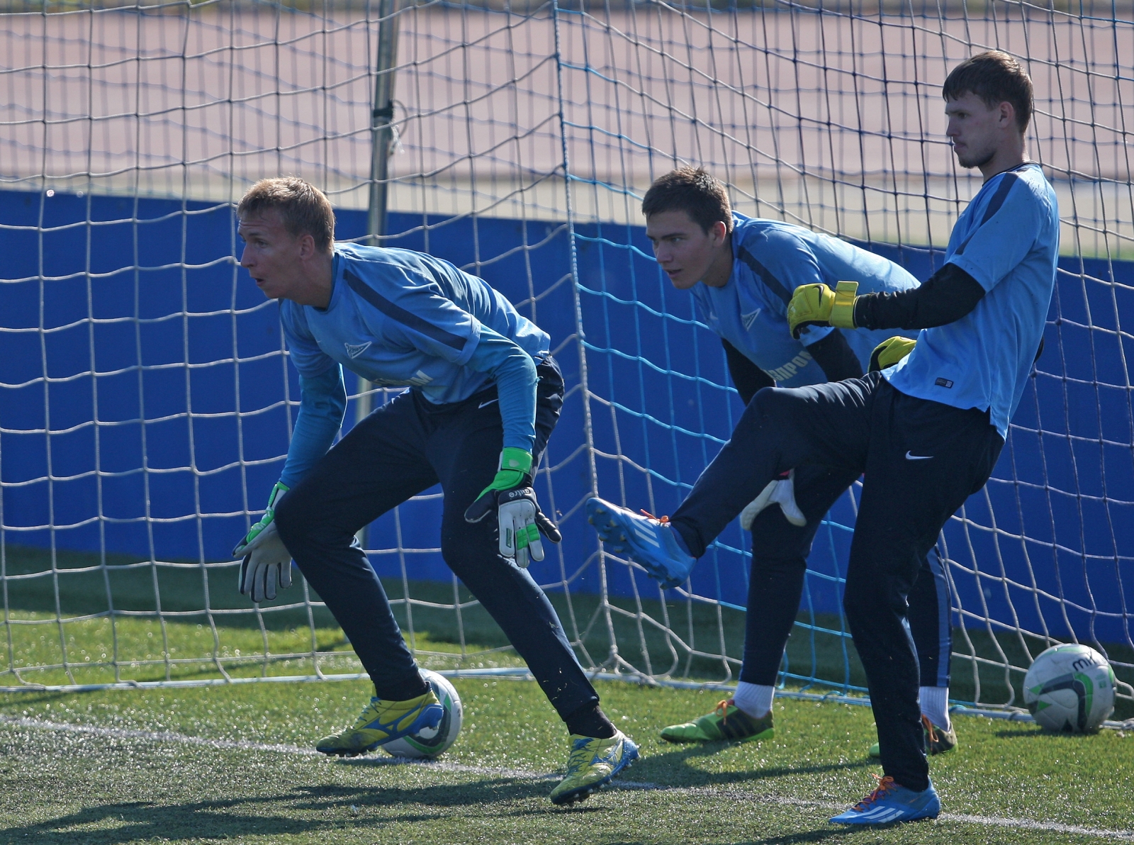 Тренировка «Зенита»-2 6 августа 2014 года