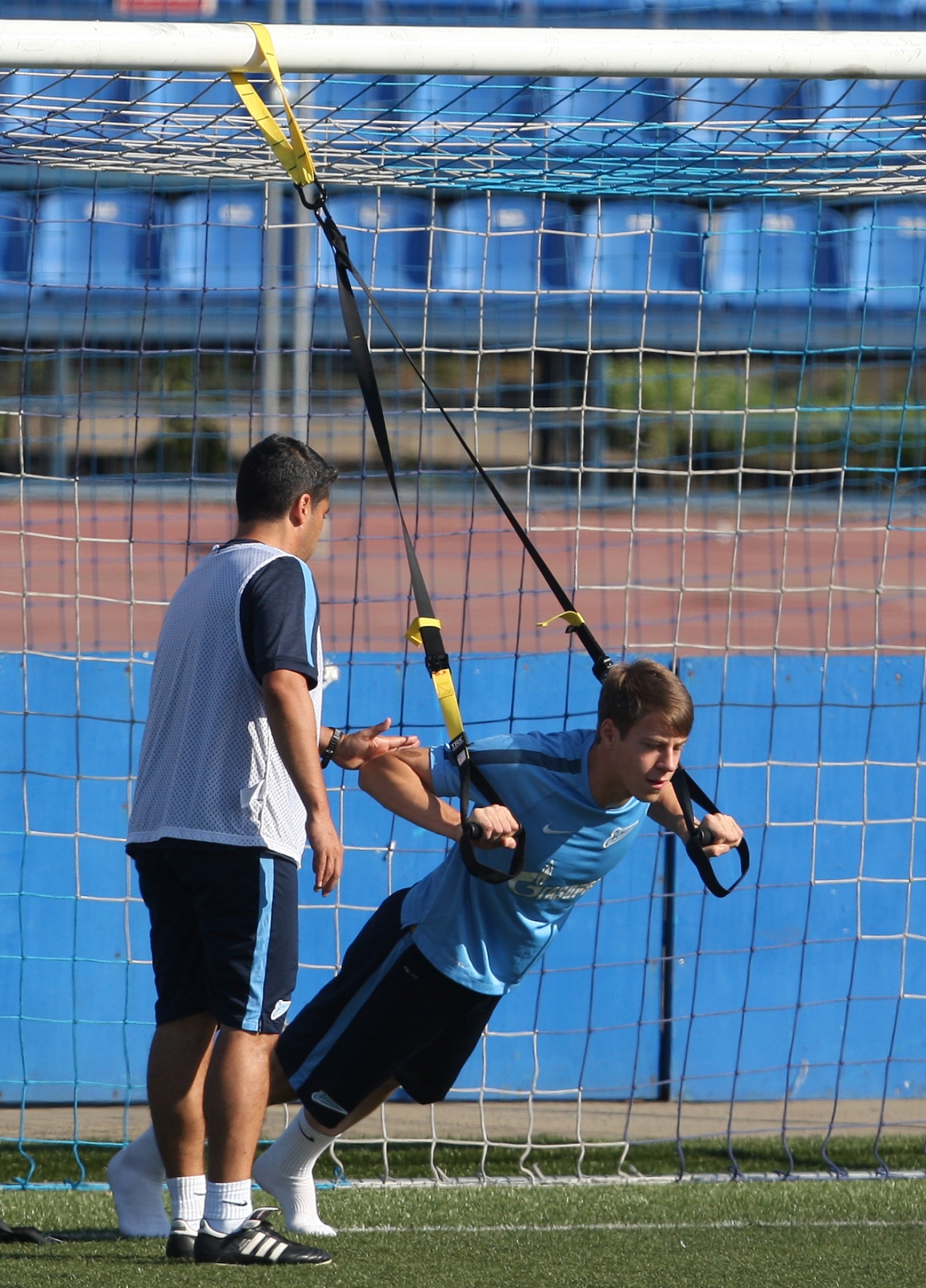 Тренировка «Зенита»-2 6 августа 2014 года