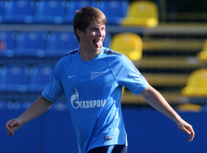 Тренировка «Зенита»-2 6 августа 2014 года