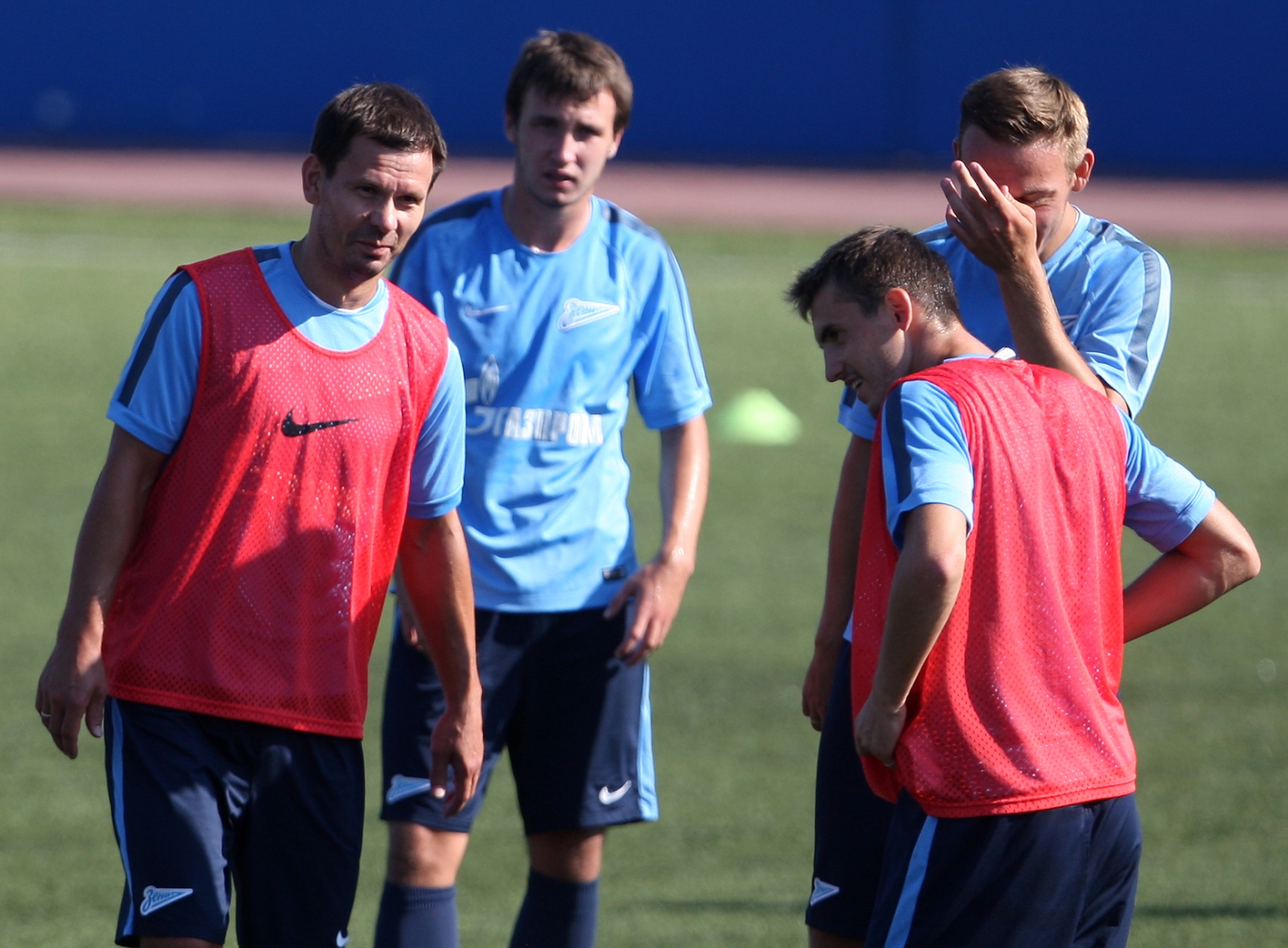 Тренировка «Зенита»-2 6 августа 2014 года