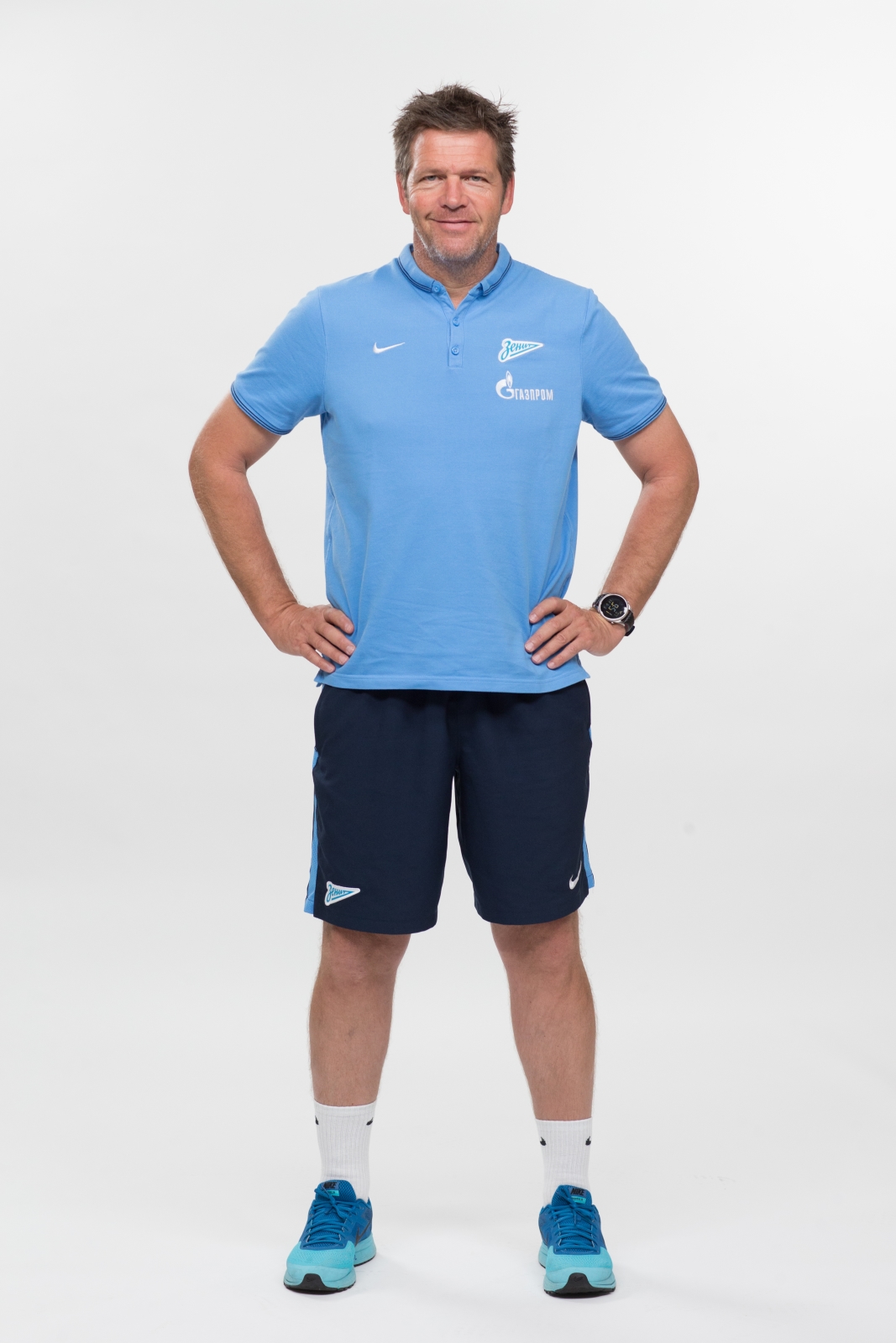 Фотосессия футболистов и тренеров основного состава ФК «Зенит» сезона 2014/2015