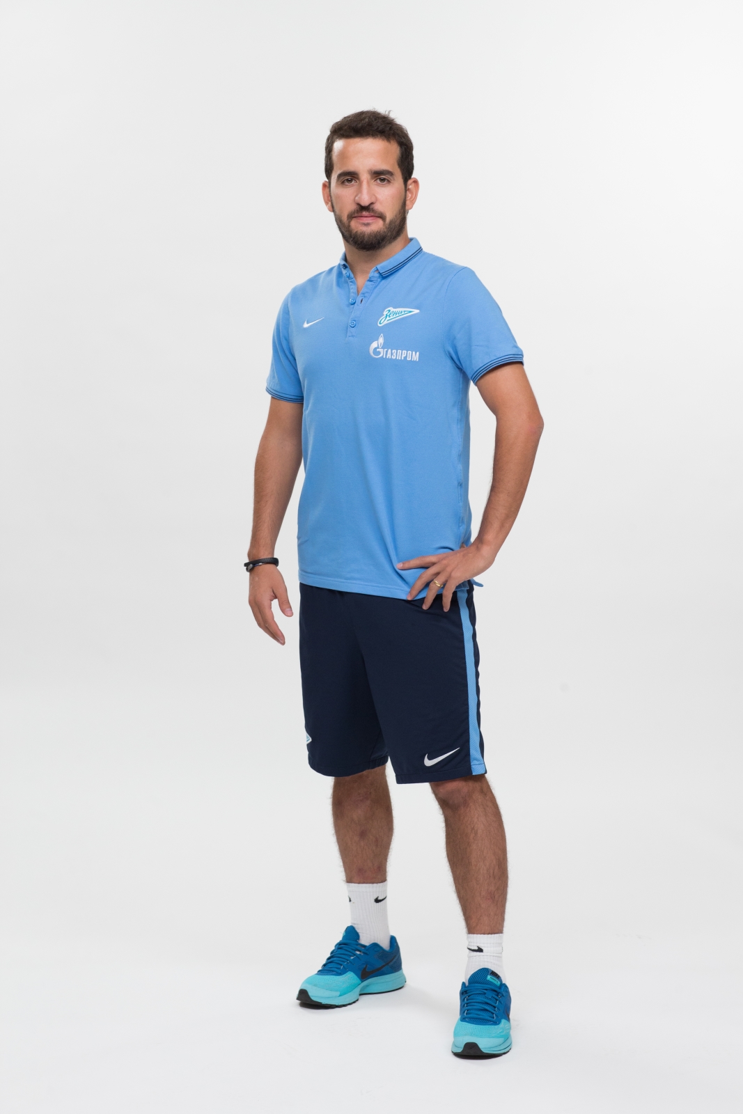 Фотосессия футболистов и тренеров основного состава ФК «Зенит» сезона 2014/2015