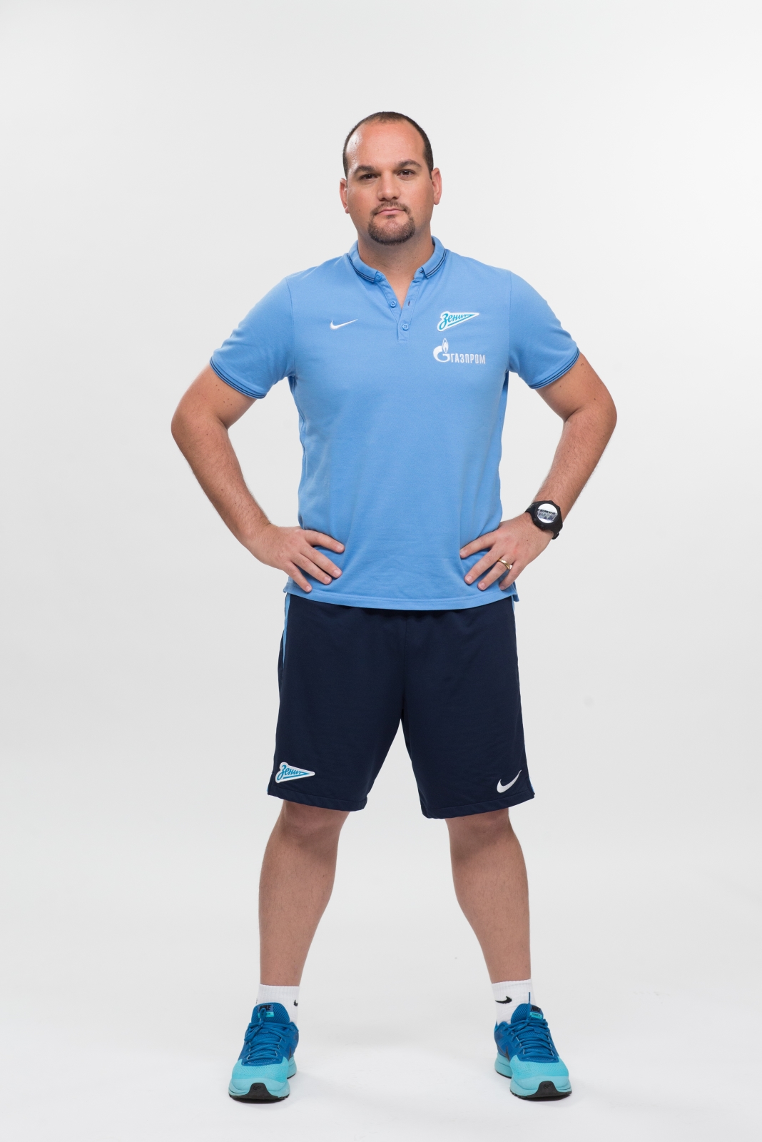 Фотосессия футболистов и тренеров основного состава ФК «Зенит» сезона 2014/2015