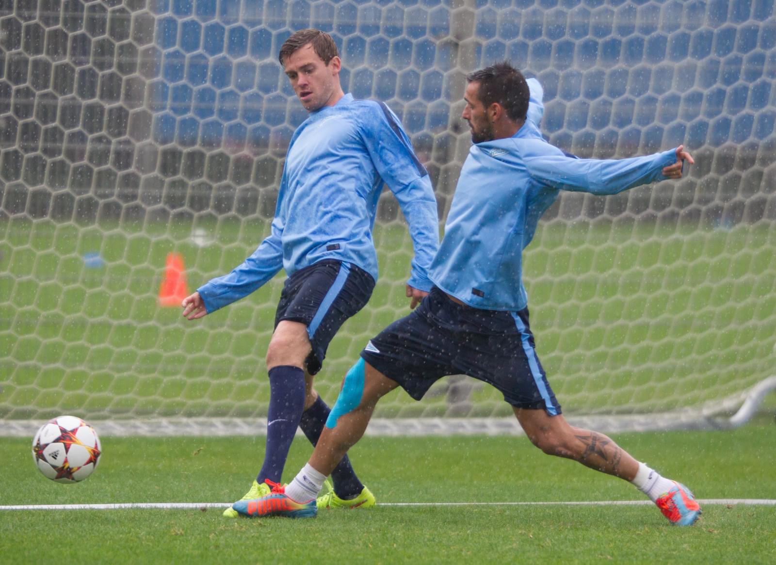 Открытая тренировка «Зенита» перед матчем Лиги Чемпионов УЕФА, «Зенит»-«Стандард»