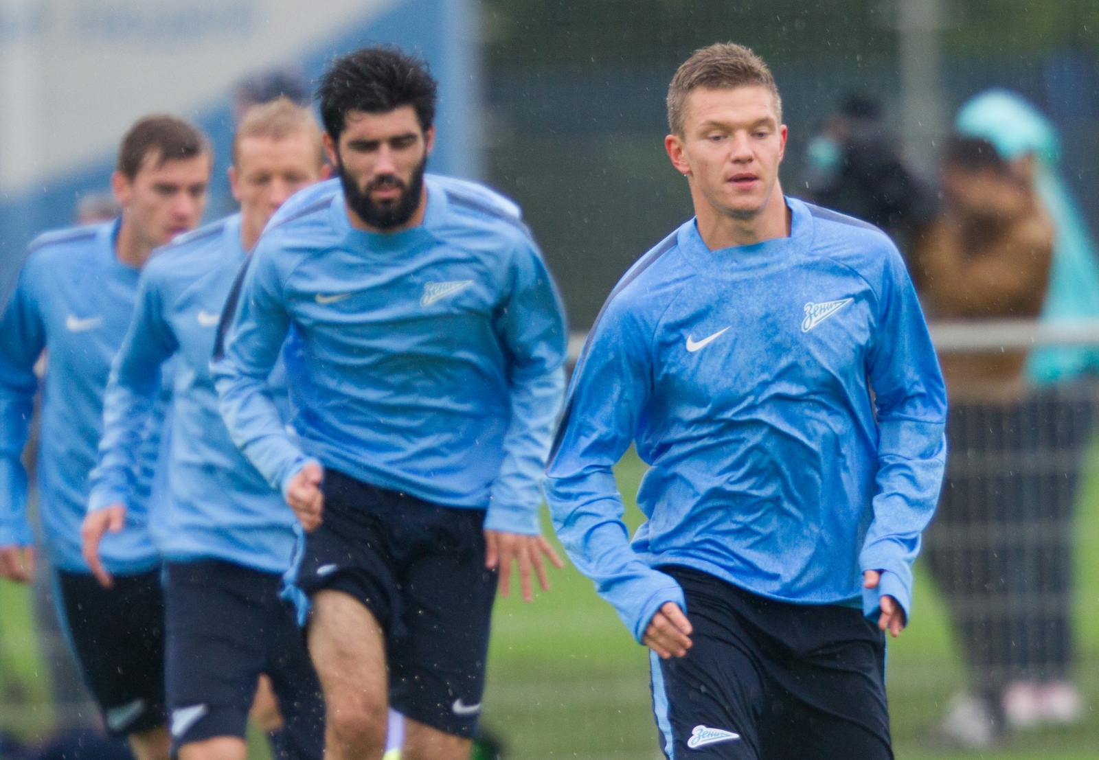 Открытая тренировка «Зенита» перед матчем Лиги Чемпионов УЕФА, «Зенит»-«Стандард»