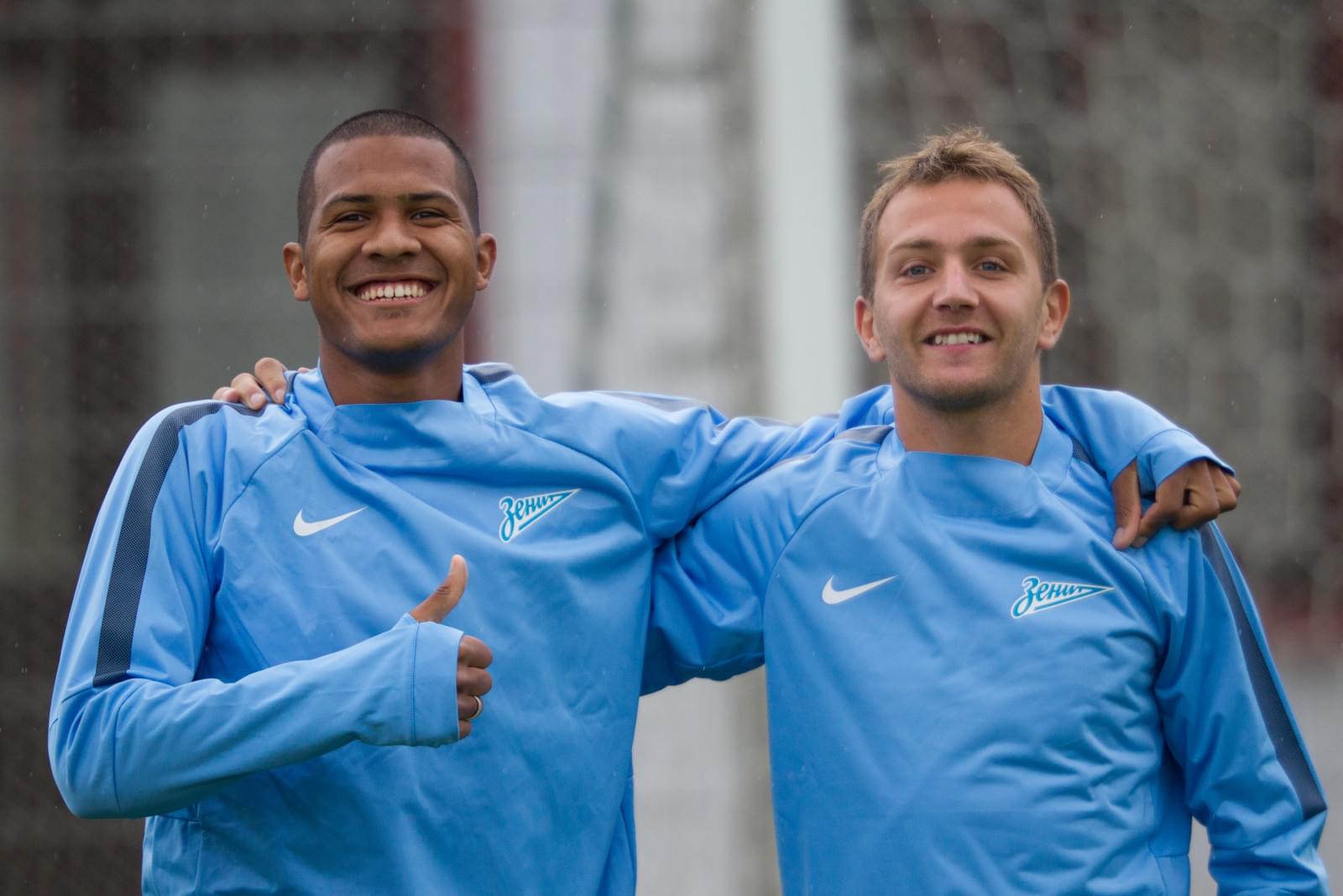 Открытая тренировка «Зенита» перед матчем Лиги Чемпионов УЕФА, «Зенит»-«Стандард»