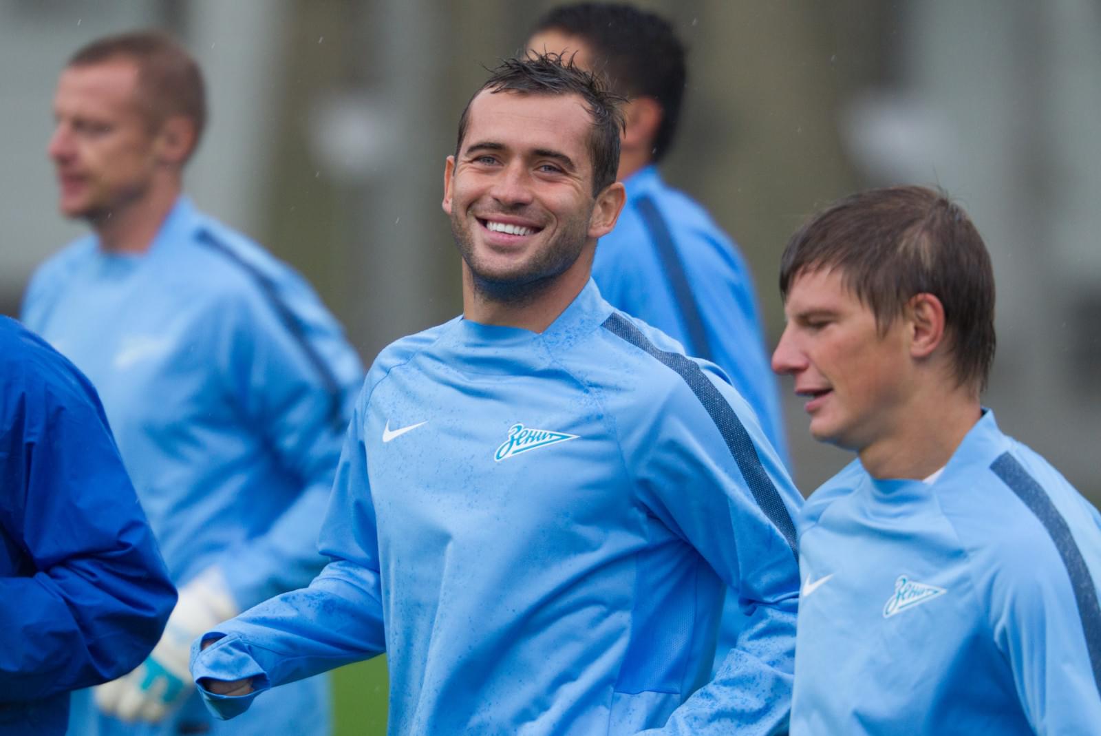 Открытая тренировка «Зенита» перед матчем Лиги Чемпионов УЕФА, «Зенит»-«Стандард»