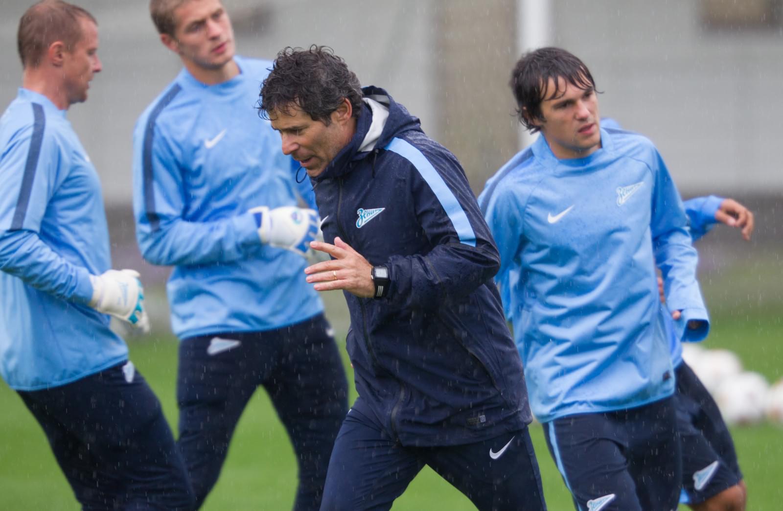 Открытая тренировка «Зенита» перед матчем Лиги Чемпионов УЕФА, «Зенит»-«Стандард»