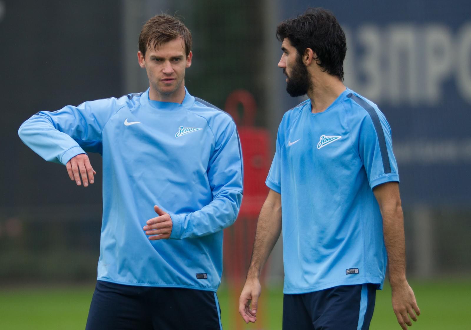 Открытая тренировка «Зенита» перед матчем Лиги Чемпионов УЕФА, «Зенит»-«Стандард»