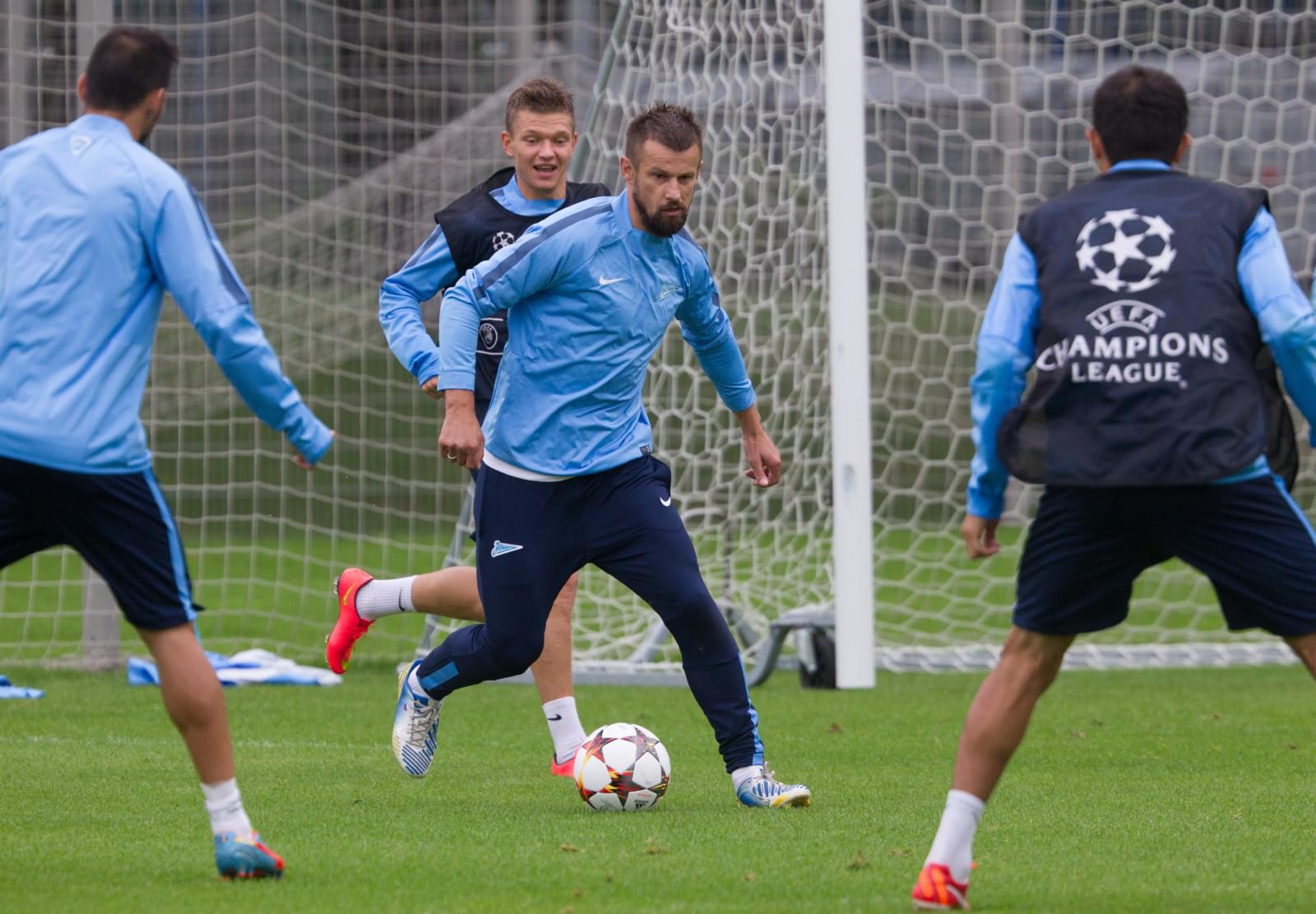 Открытая тренировка «Зенита» перед матчем Лиги Чемпионов УЕФА, «Зенит»-«Стандард»