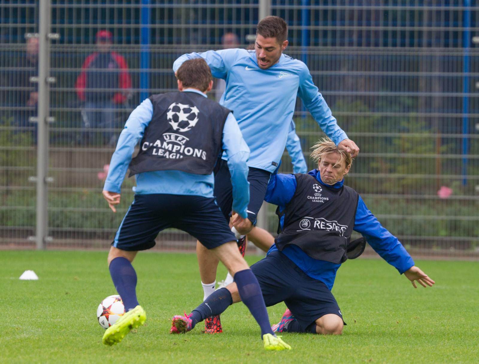 Открытая тренировка «Зенита» перед матчем Лиги Чемпионов УЕФА, «Зенит»-«Стандард»