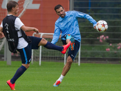 Открытая тренировка «Зенита» перед матчем Лиги Чемпионов УЕФА, «Зенит»-«Стандард»