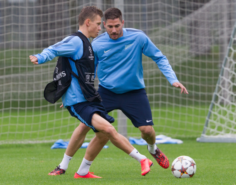 Открытая тренировка «Зенита» перед матчем Лиги Чемпионов УЕФА, «Зенит»-«Стандард»