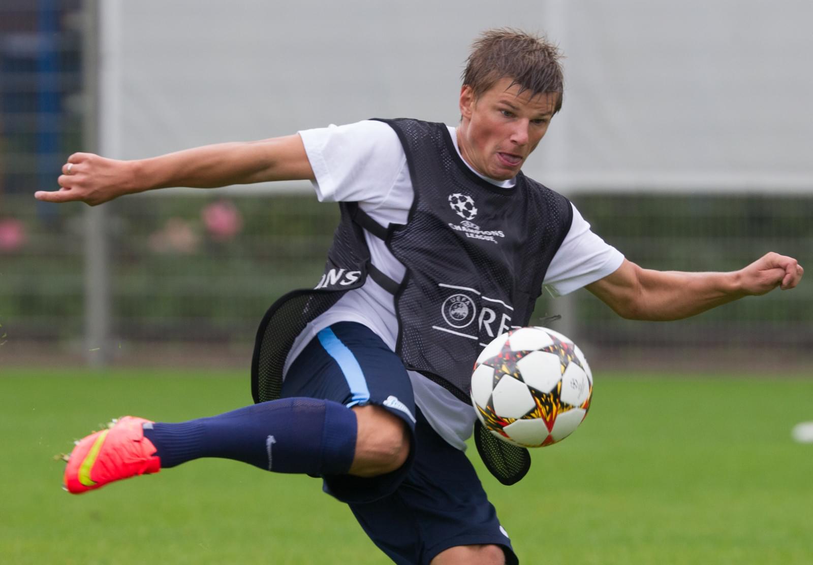 Открытая тренировка «Зенита» перед матчем Лиги Чемпионов УЕФА, «Зенит»-«Стандард»