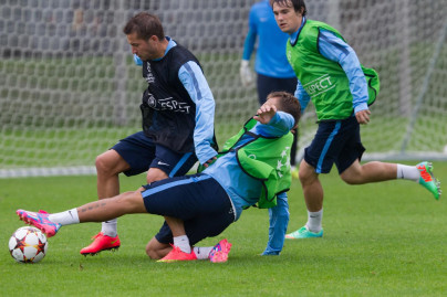 Открытая тренировка «Зенита» перед матчем Лиги Чемпионов УЕФА, «Зенит»-«Стандард»