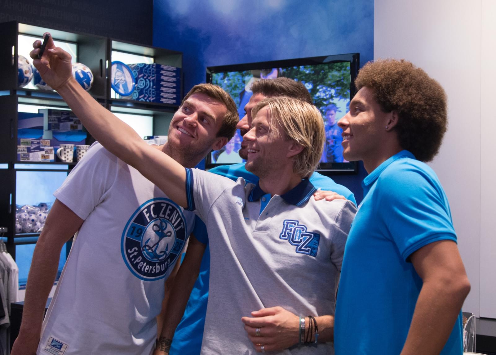 Открытие магазина «Зенит Арена»