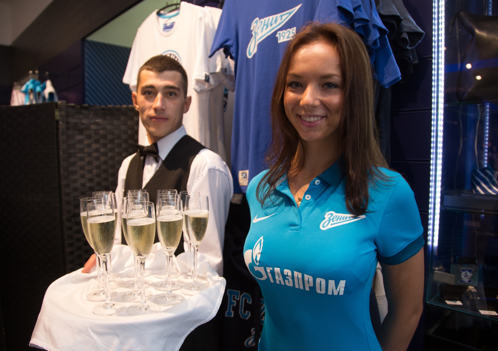 Открытие магазина «Зенит Арена»