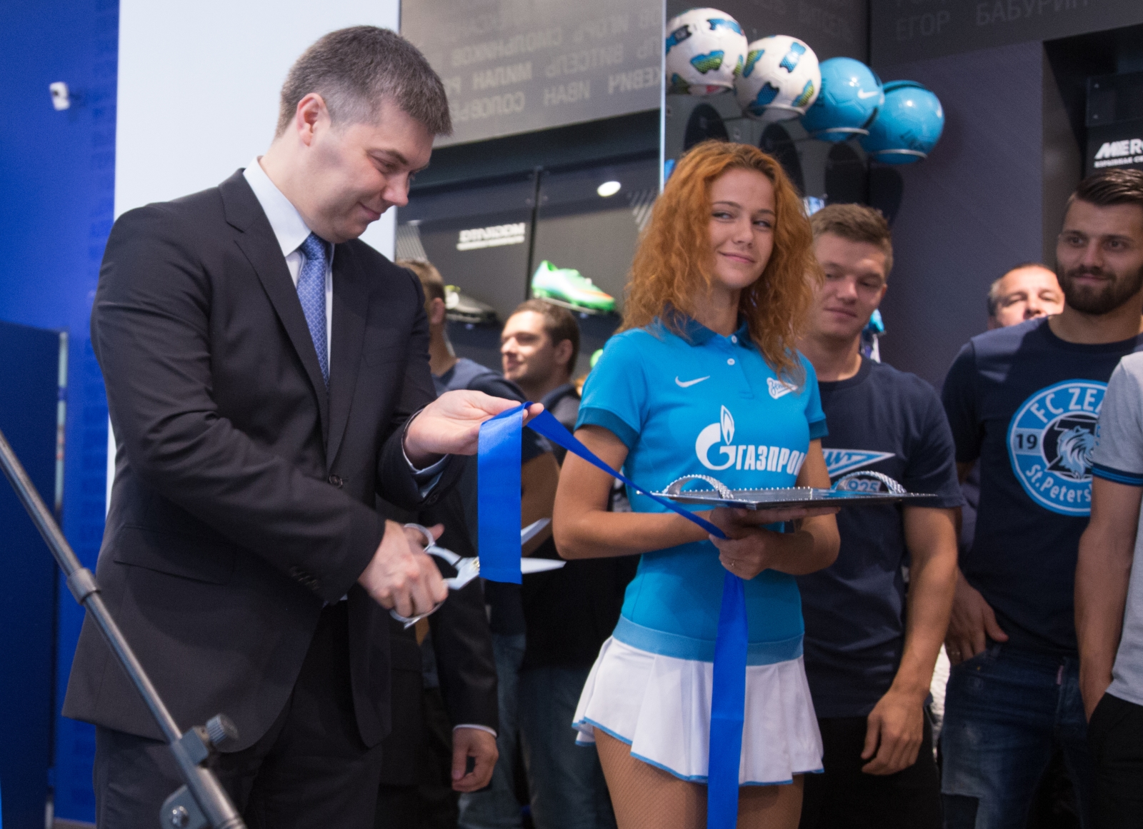 Открытие магазина «Зенит Арена»