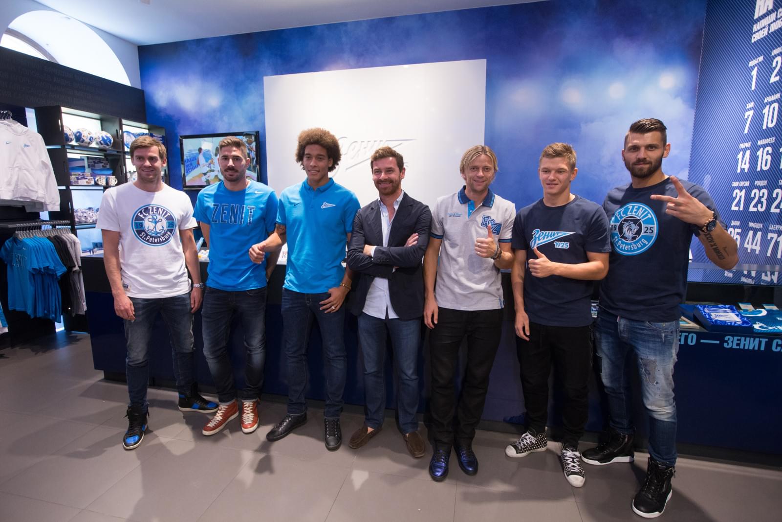 Открытие магазина «Зенит Арена»