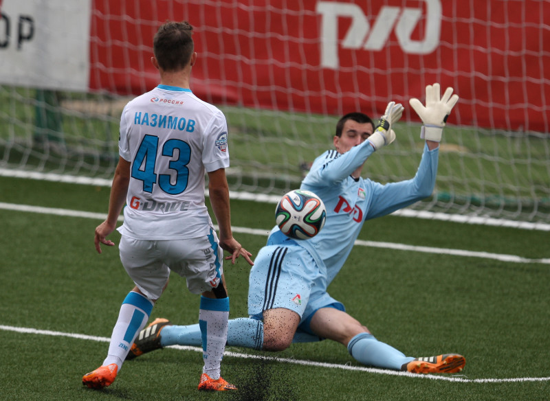 Матч 6-го тура молодежного первенства России. «Локомотив»-м — «Зенит»-м.