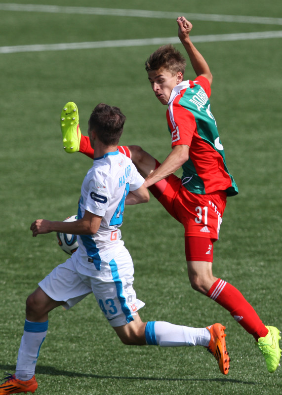 Матч 6-го тура молодежного первенства России. «Локомотив»-м — «Зенит»-м.