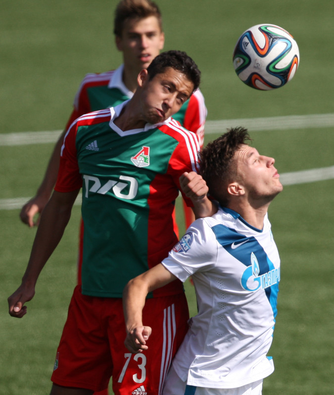 Матч 6-го тура молодежного первенства России. «Локомотив»-м — «Зенит»-м.