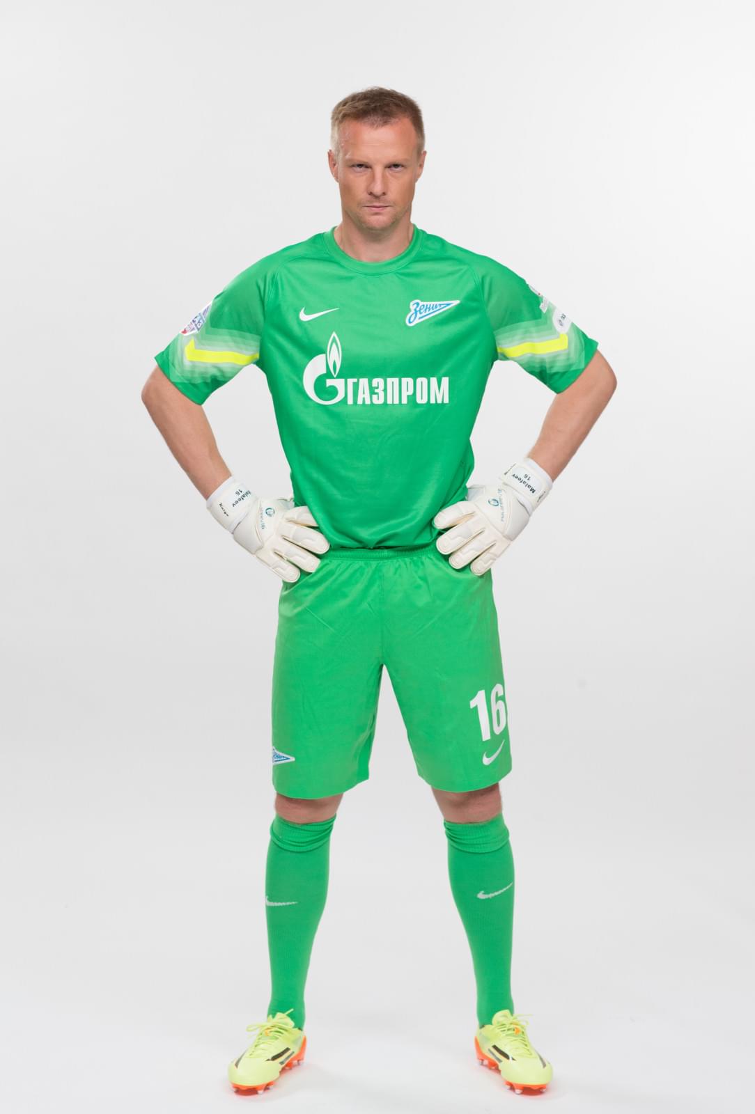 Фотосессия футболистов и тренеров основного состава ФК «Зенит» сезона 2014/2015