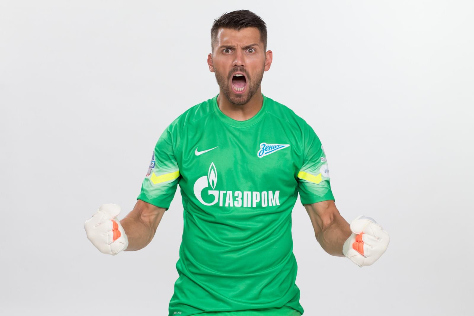 Фотосессия футболистов и тренеров основного состава ФК «Зенит» сезона 2014/2015