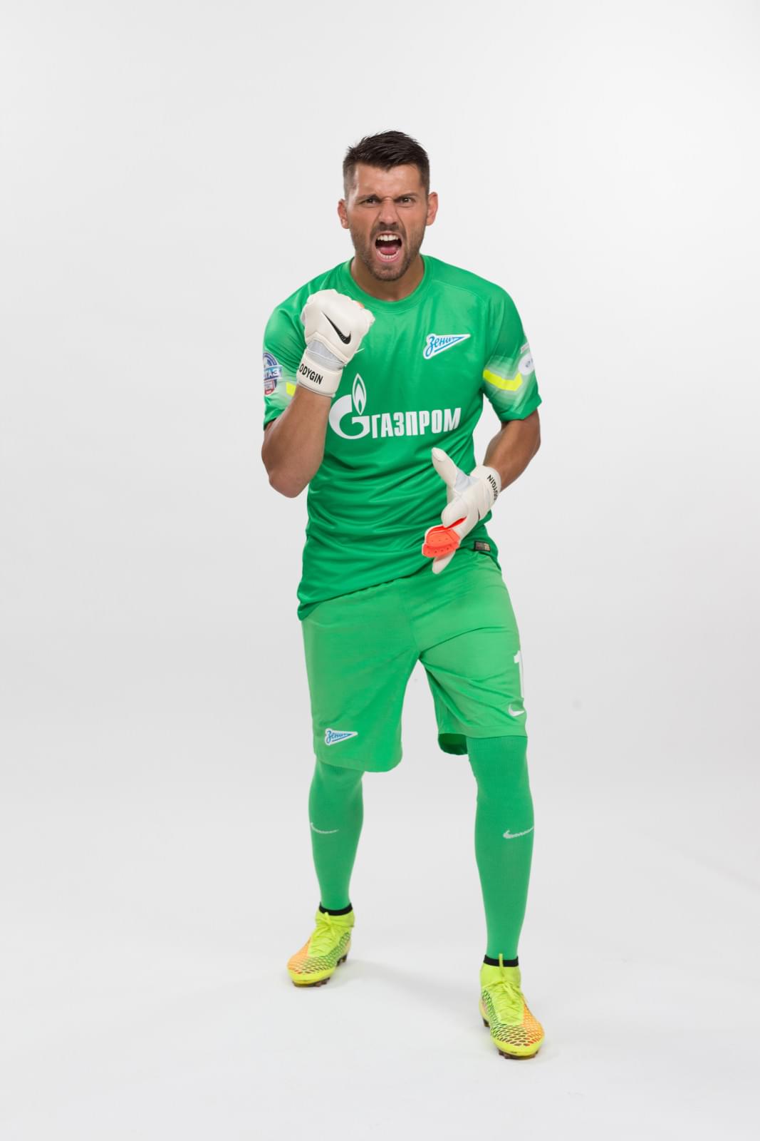 Фотосессия футболистов и тренеров основного состава ФК «Зенит» сезона 2014/2015