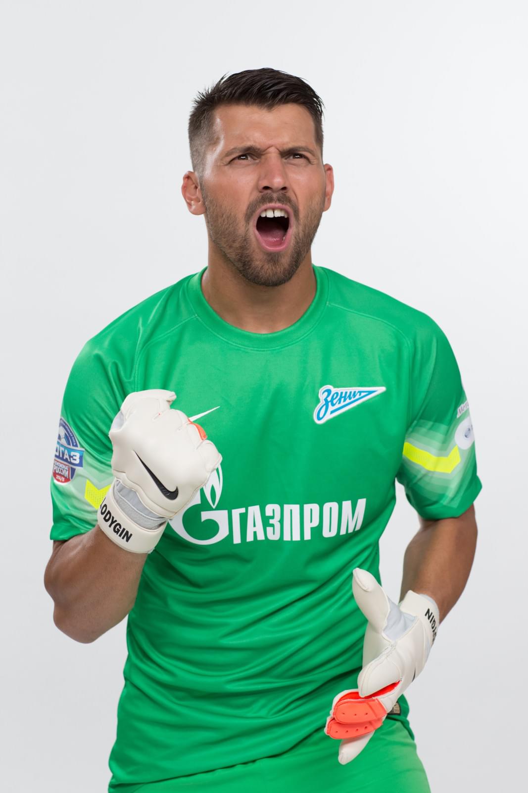 Фотосессия футболистов и тренеров основного состава ФК «Зенит» сезона 2014/2015