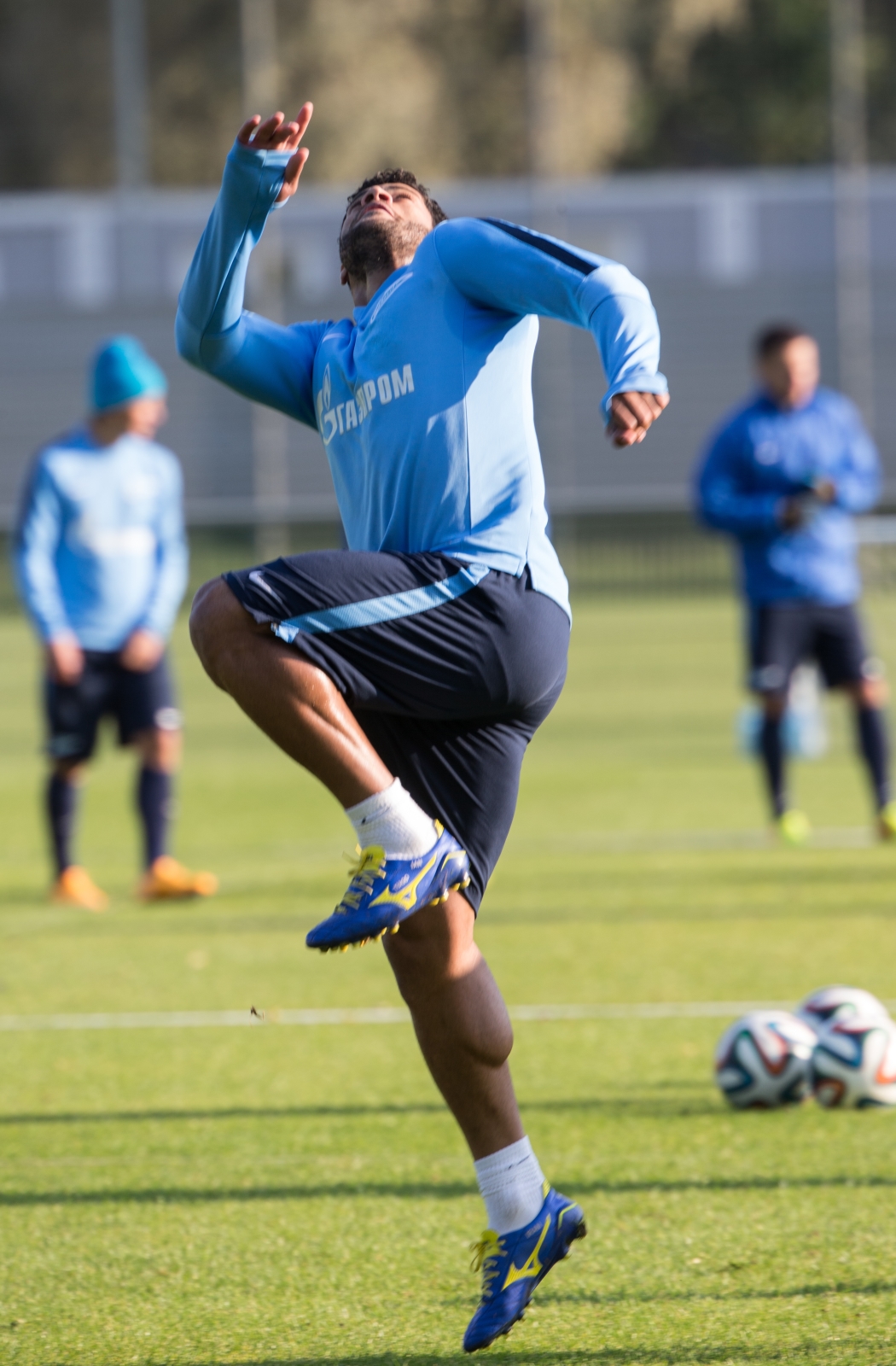 Открытая тренировка «Зенита» перед матчем со «Спартаком»