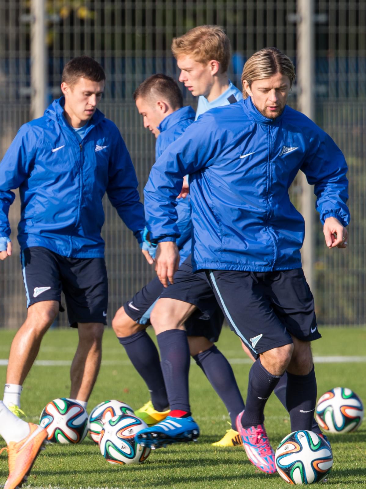 Открытая тренировка «Зенита» перед матчем со «Спартаком»