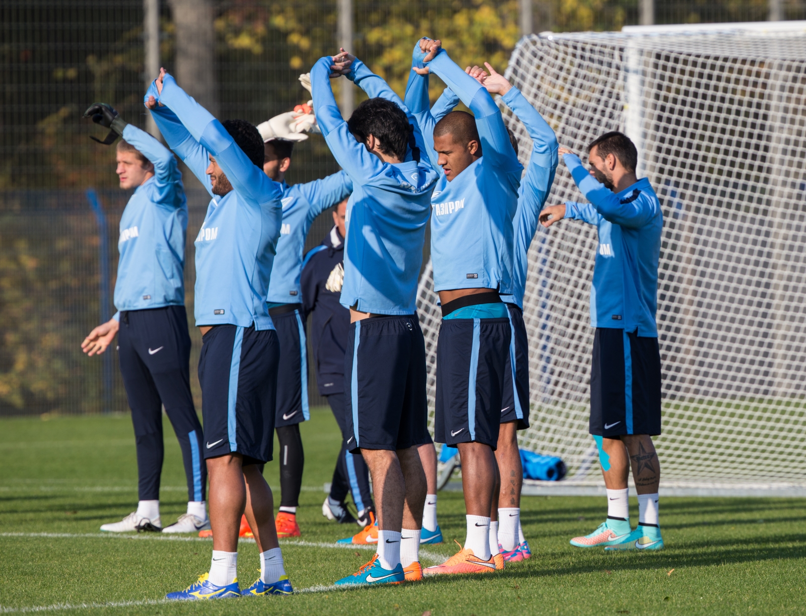 Открытая тренировка «Зенита» перед матчем со «Спартаком»