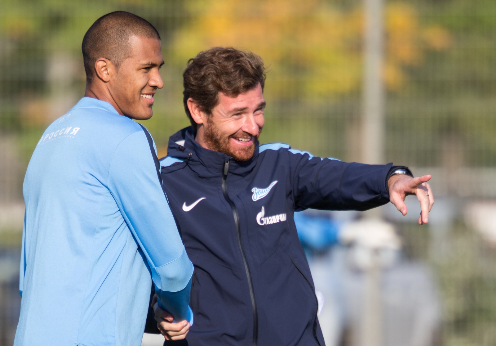 Открытая тренировка «Зенита» перед матчем со «Спартаком»