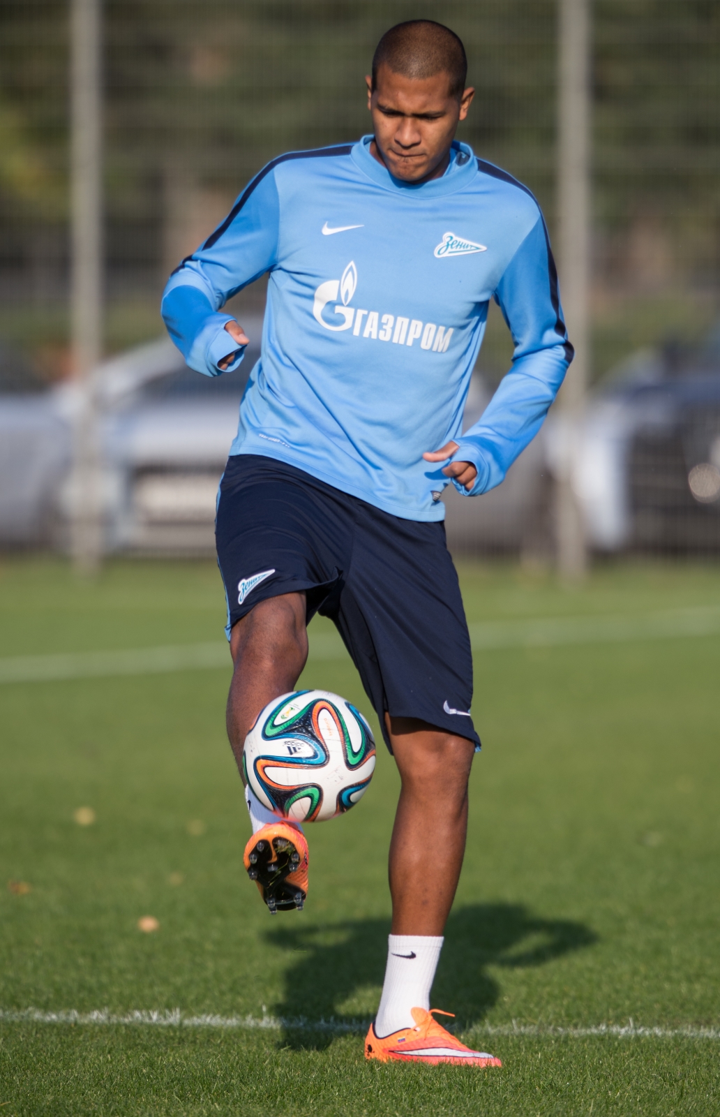 Открытая тренировка «Зенита» перед матчем со «Спартаком»