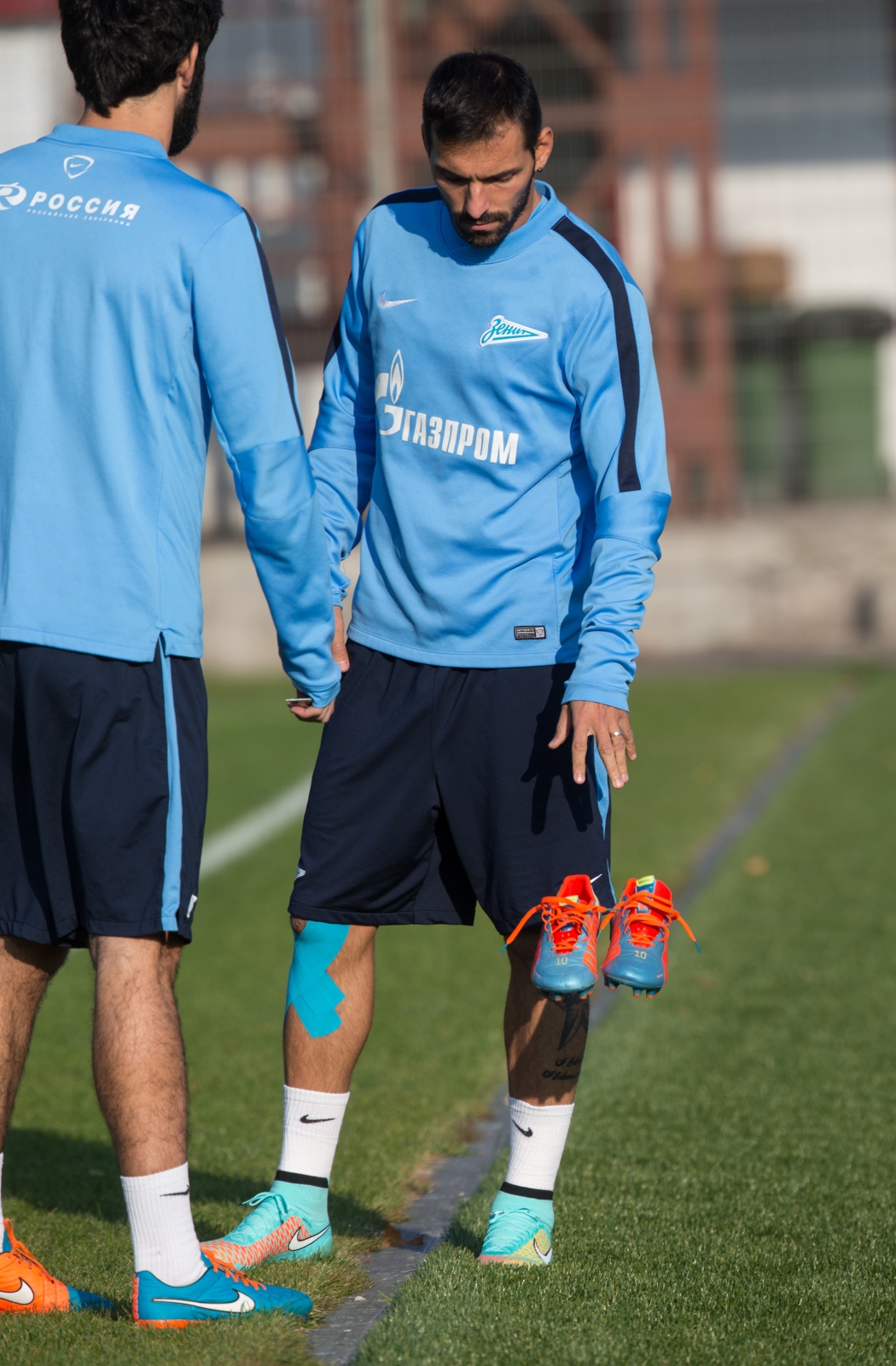 Открытая тренировка «Зенита» перед матчем со «Спартаком»