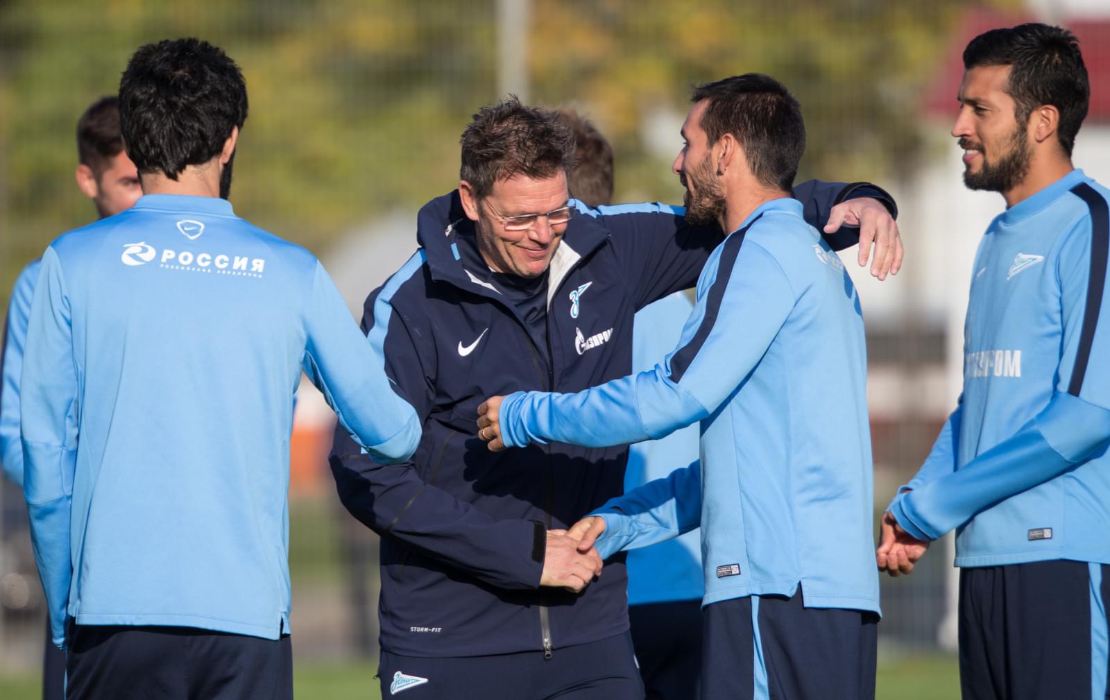 Открытая тренировка «Зенита» перед матчем со «Спартаком»