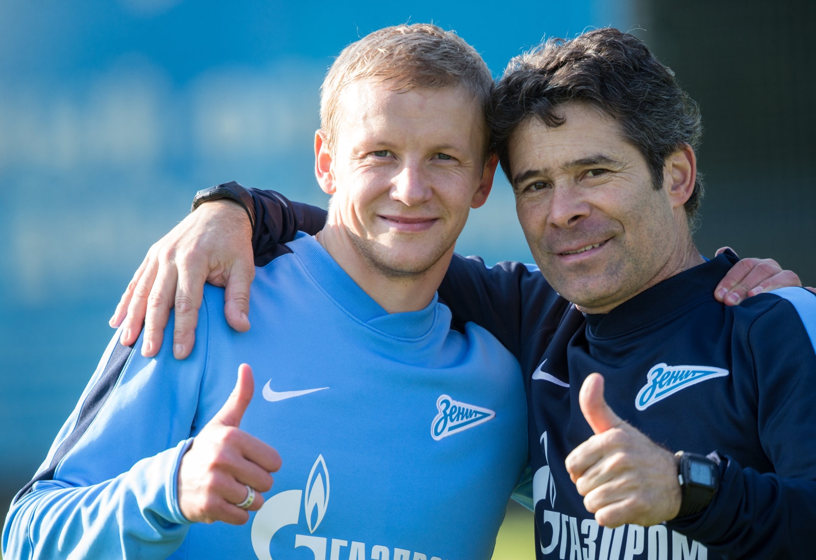 Открытая тренировка «Зенита» перед матчем со «Спартаком»