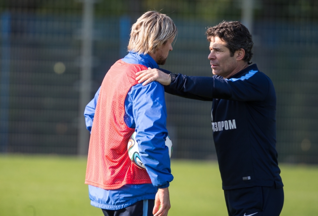 Открытая тренировка «Зенита» перед матчем со «Спартаком»