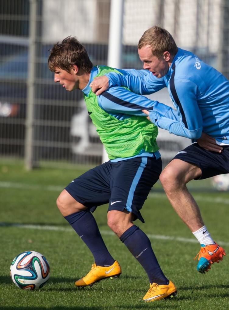 Открытая тренировка «Зенита» перед матчем со «Спартаком»