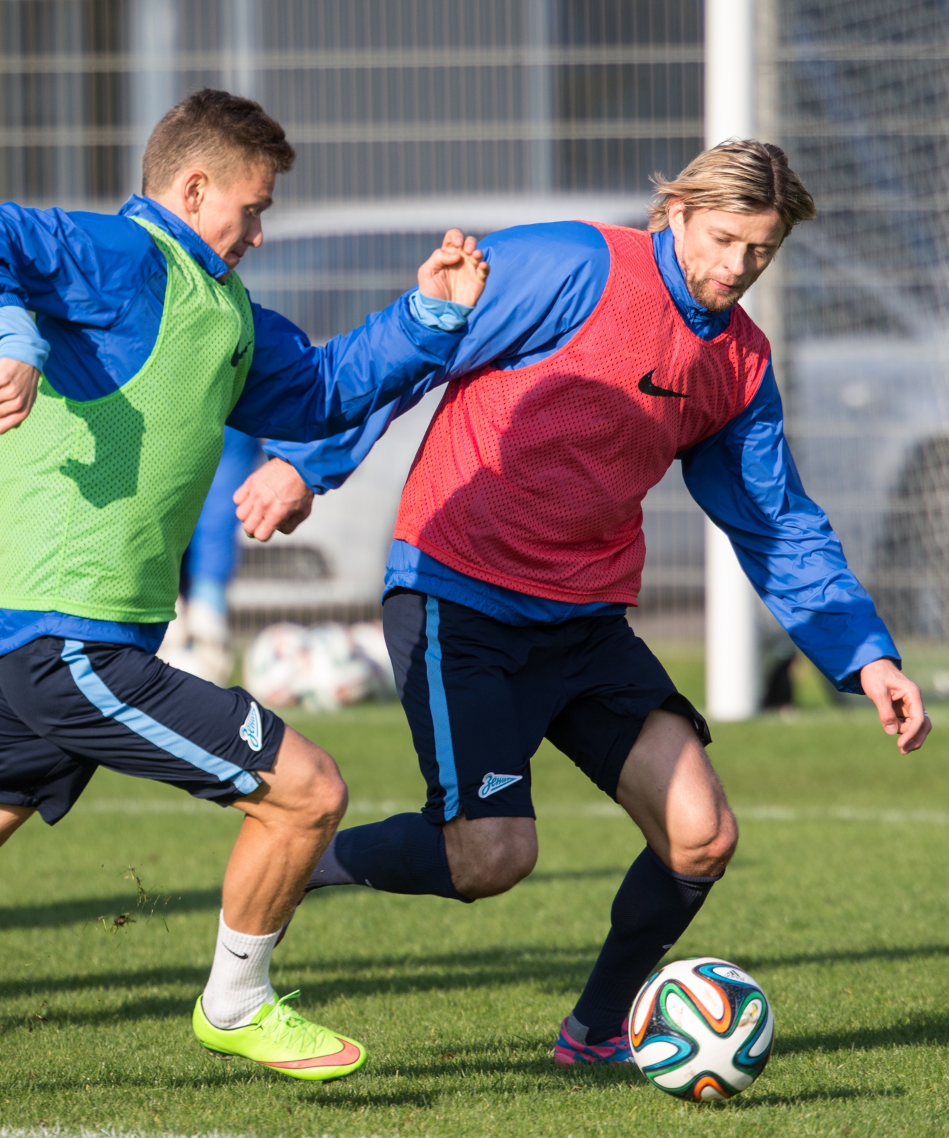 Открытая тренировка «Зенита» перед матчем со «Спартаком»