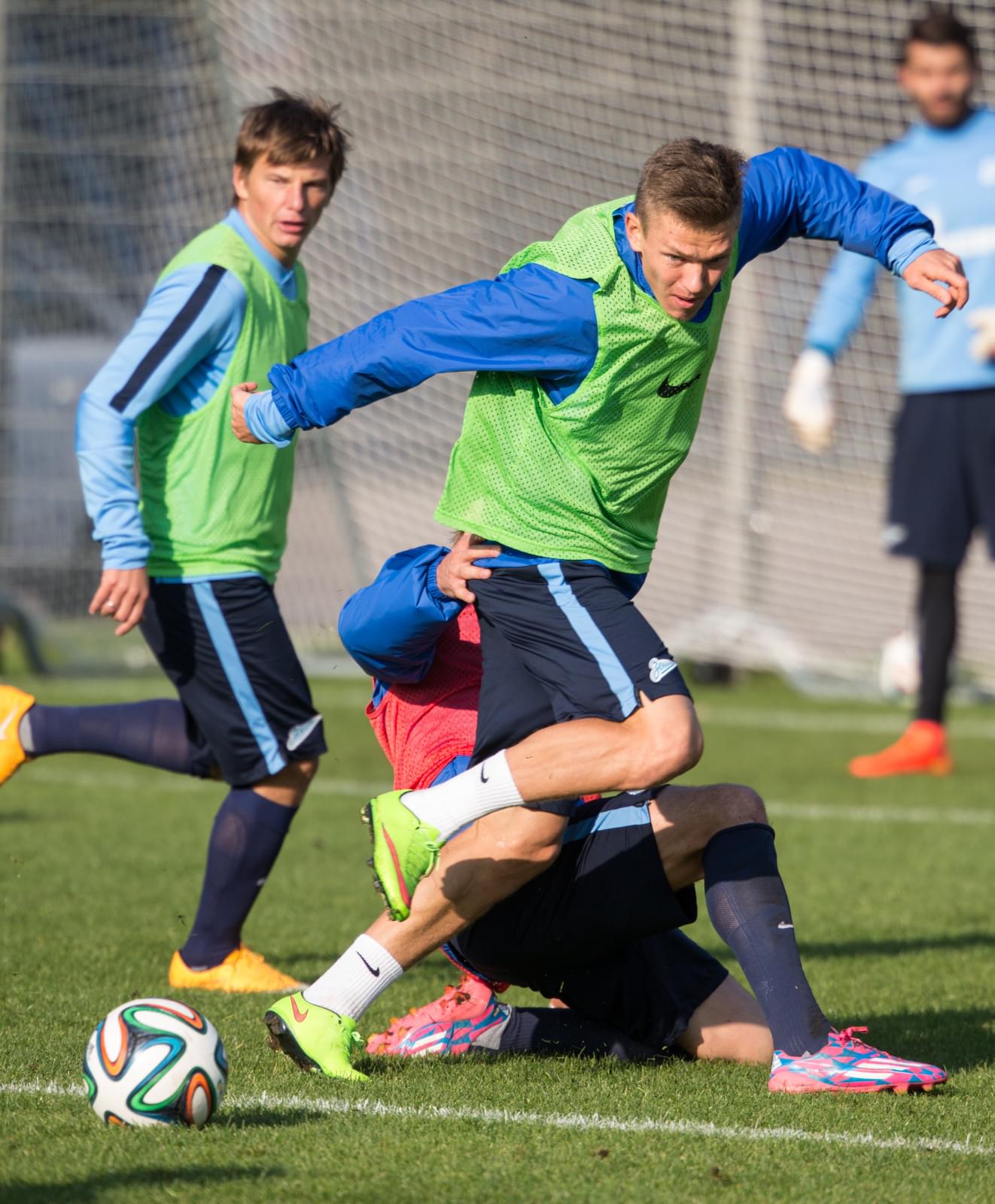 Открытая тренировка «Зенита» перед матчем со «Спартаком»