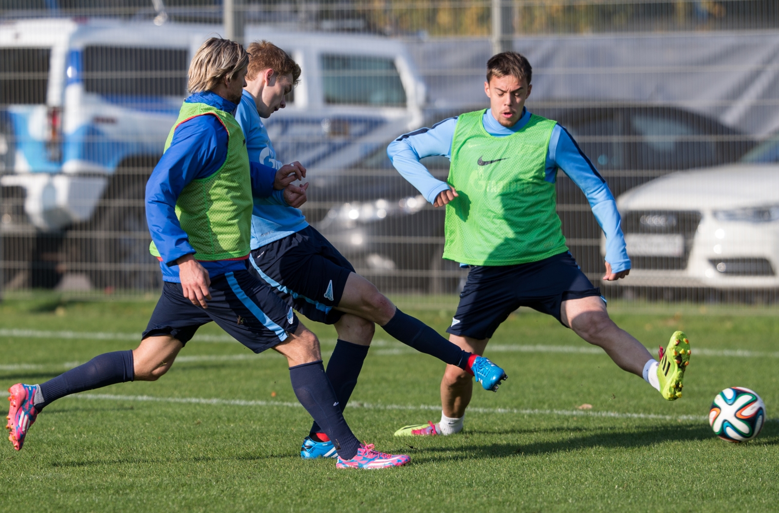 Открытая тренировка «Зенита» перед матчем со «Спартаком»