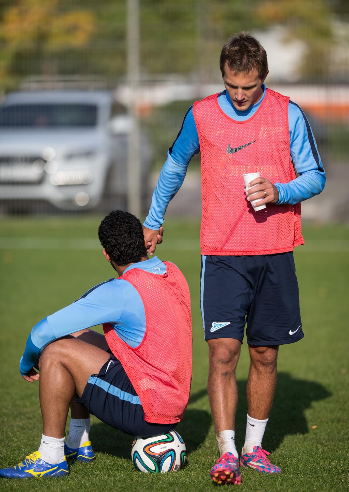 Открытая тренировка «Зенита» перед матчем со «Спартаком»