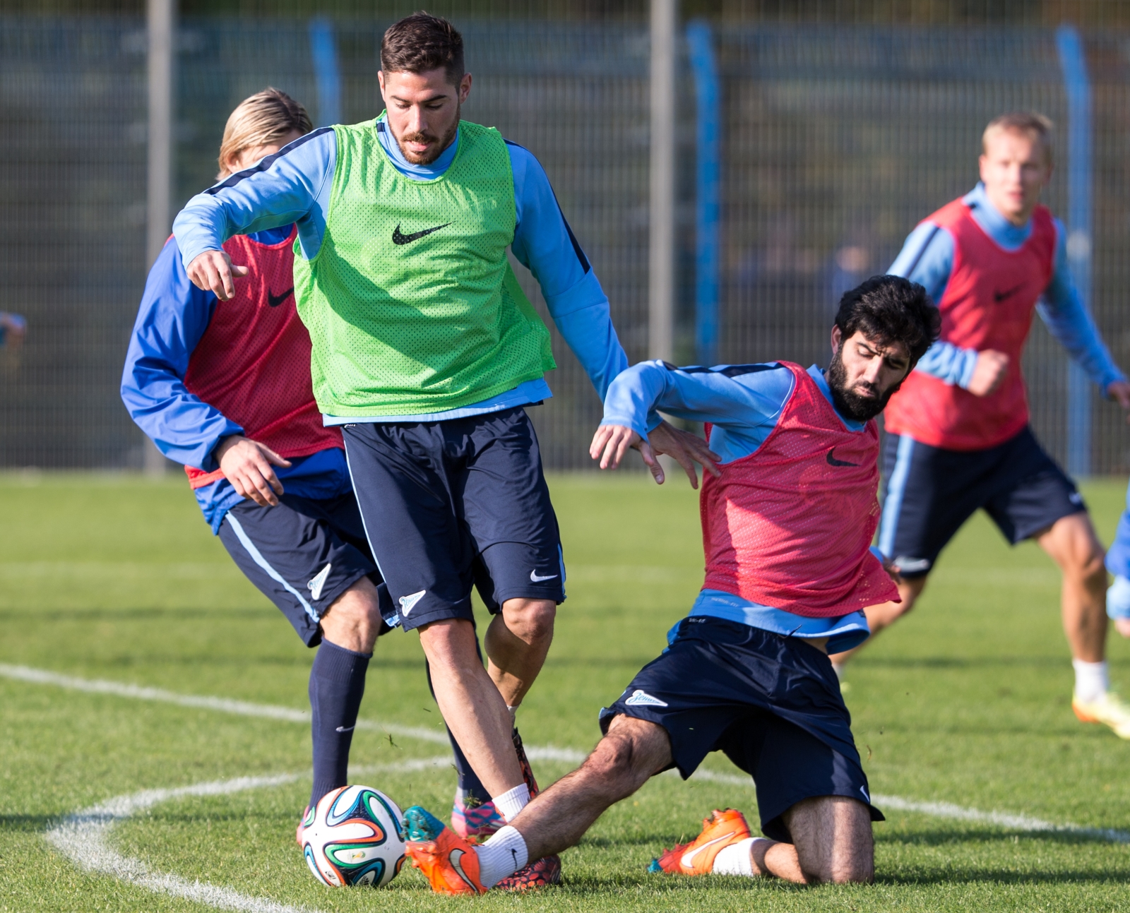 Открытая тренировка «Зенита» перед матчем со «Спартаком»