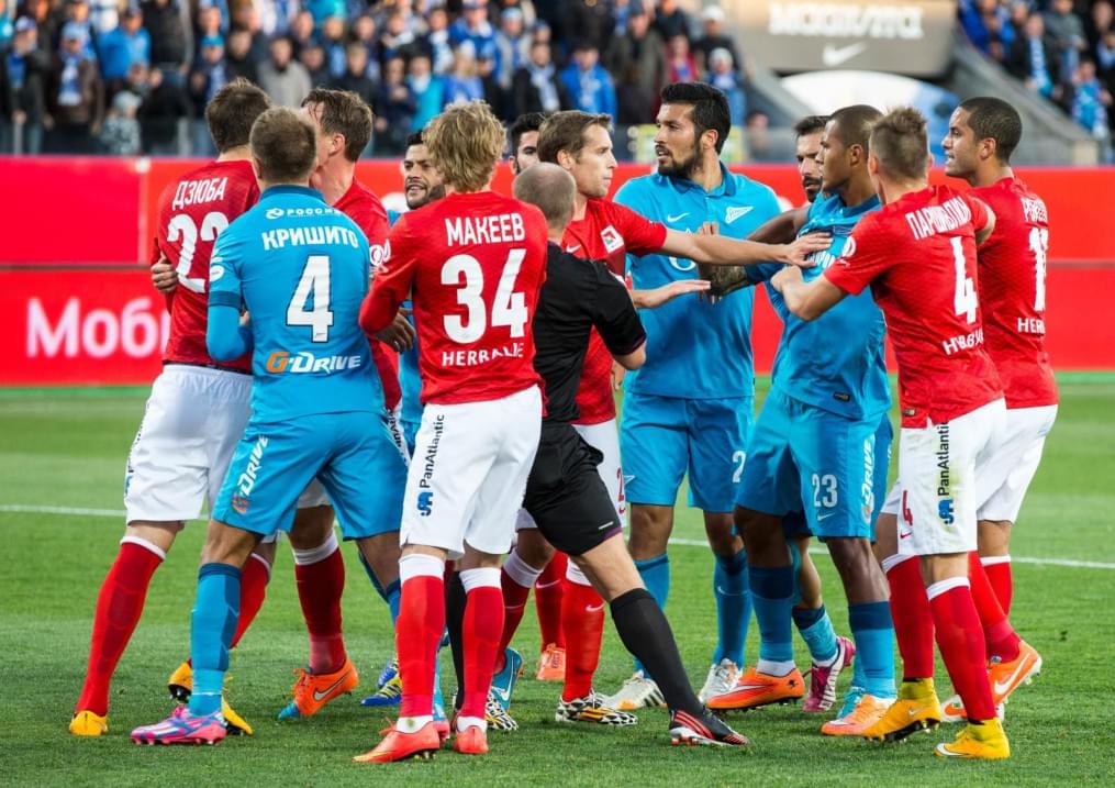 СОГАЗ Чемпионат России, 2014/15, «Зенит» — «Спартак»