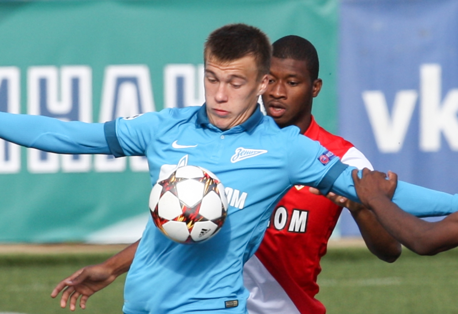 Юношеская лига УЕФА, 2014/15, «Зенит» — «Монако»