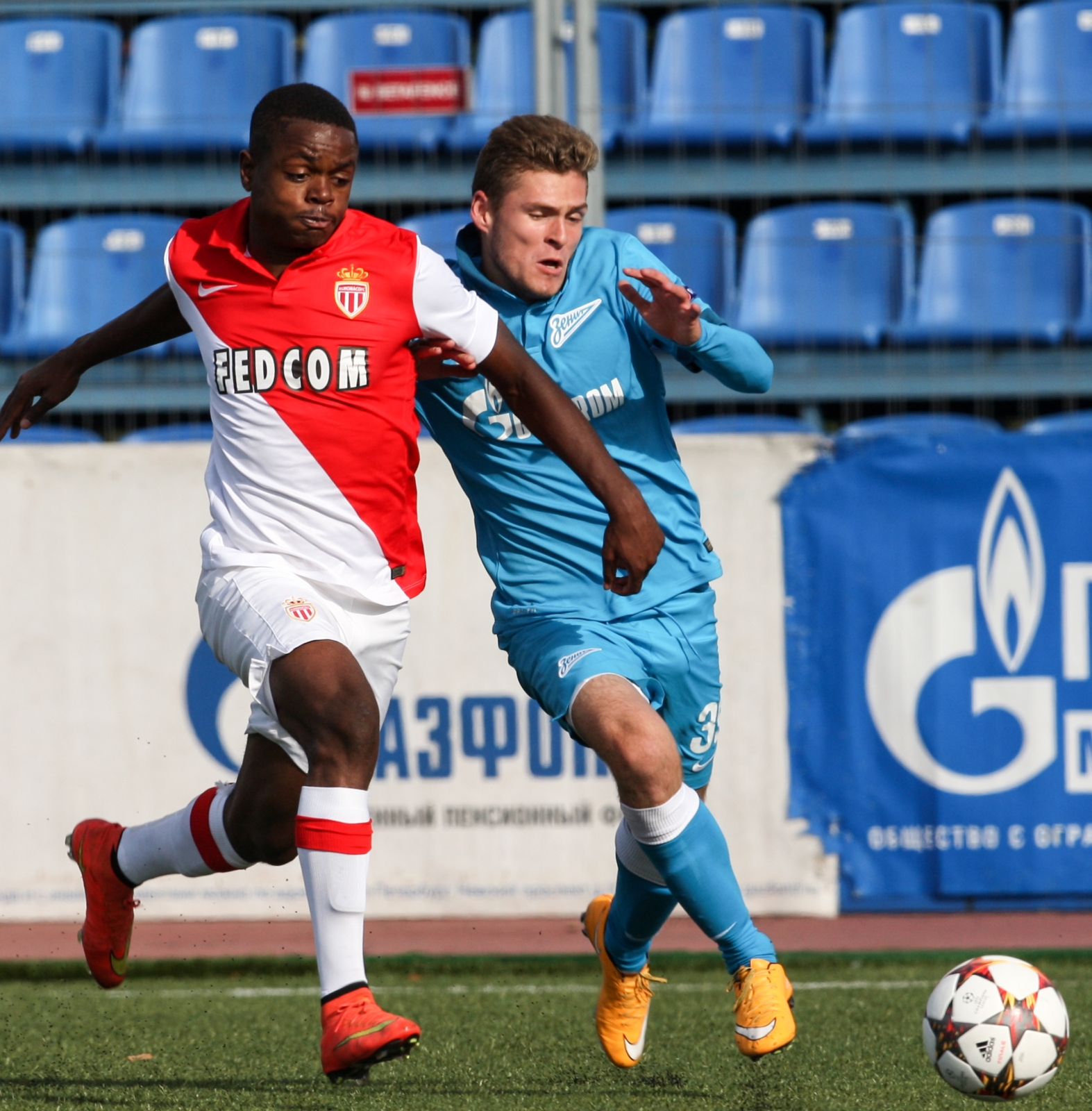 Юношеская лига УЕФА, 2014/15, «Зенит» — «Монако»