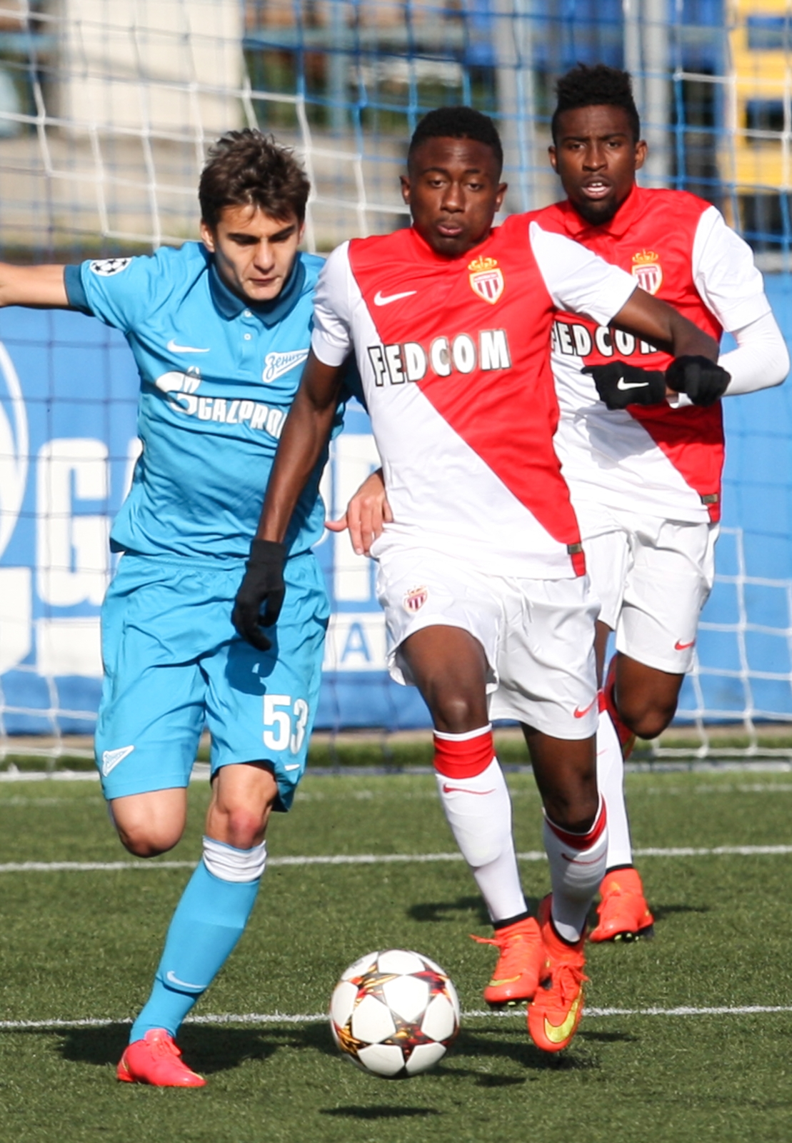 Юношеская лига УЕФА, 2014/15, «Зенит» — «Монако»