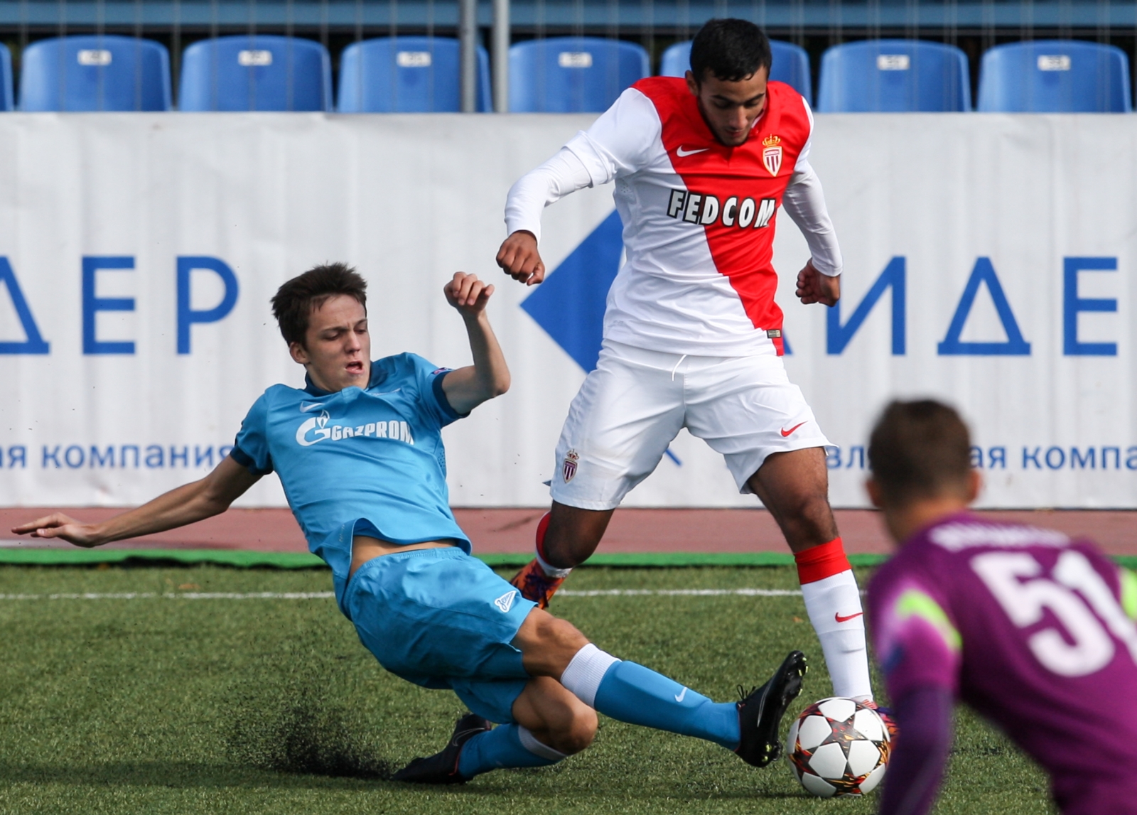 Юношеская лига УЕФА, 2014/15, «Зенит» — «Монако»